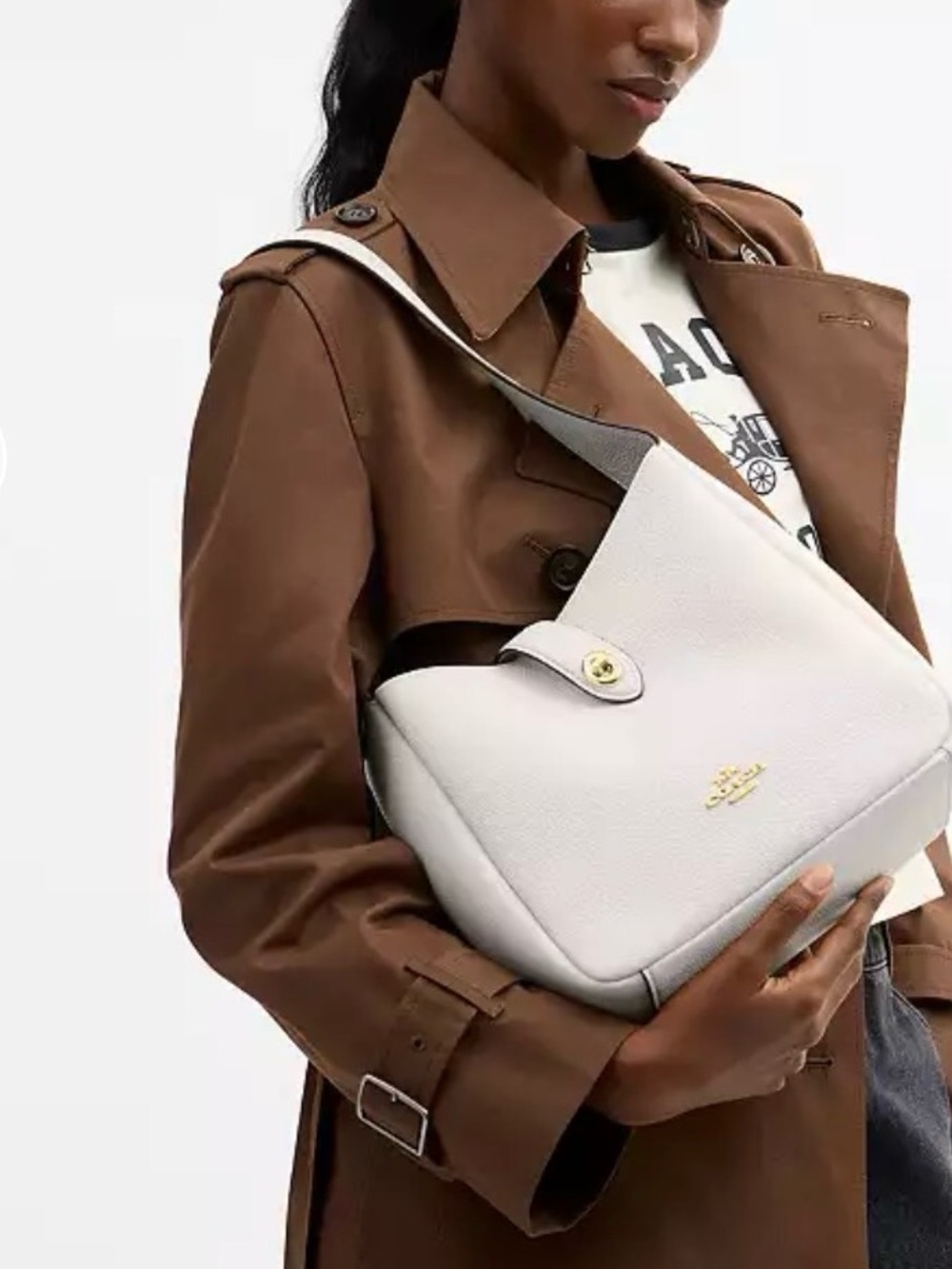 Hadley Convertible Crossbody Bag . Color  tan